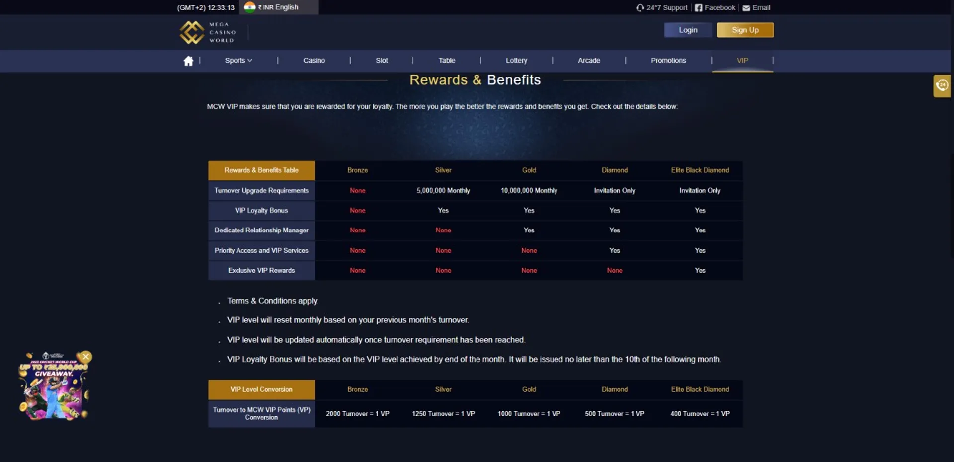 Betting game