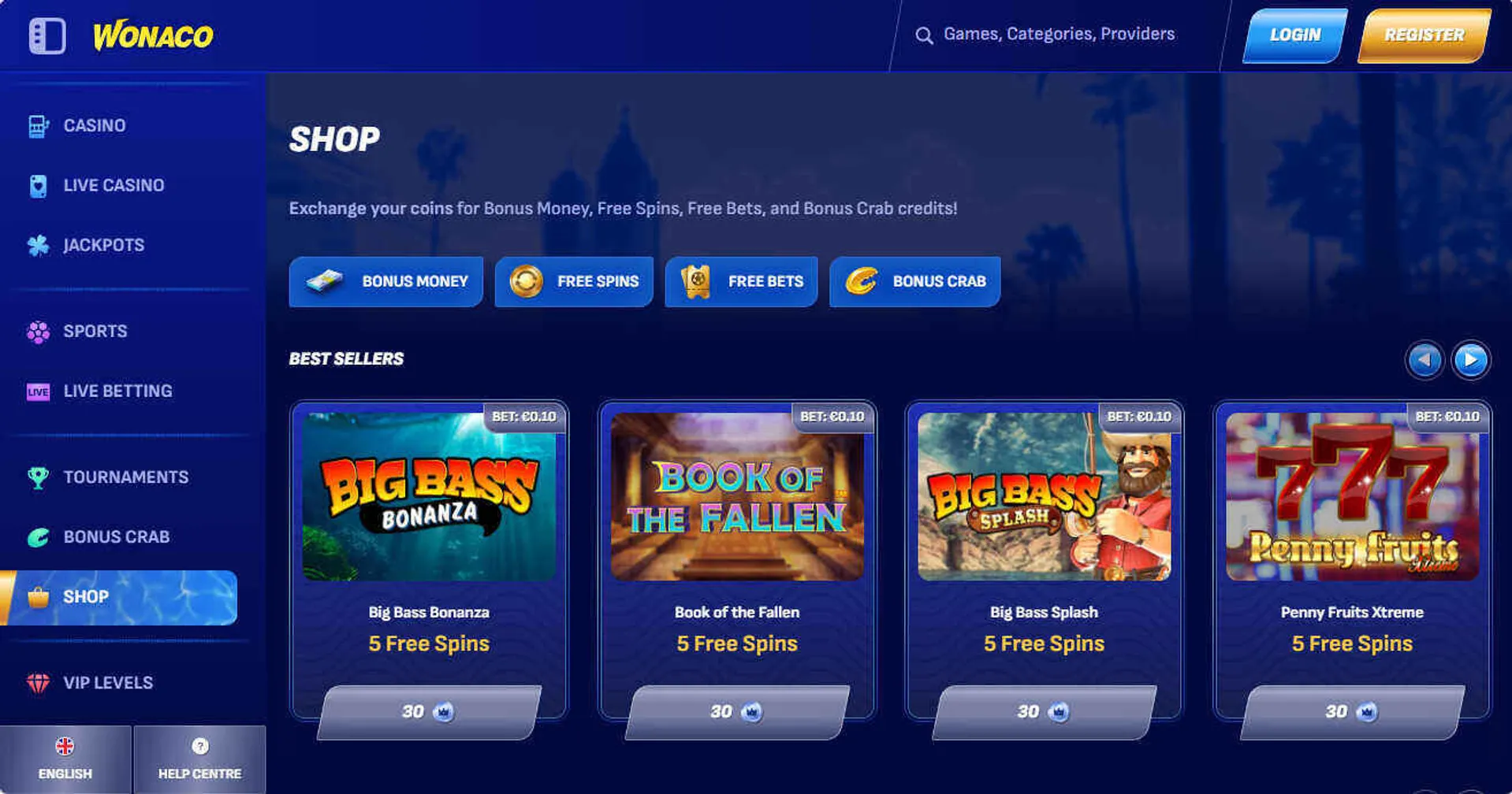 Bet favorita bonus