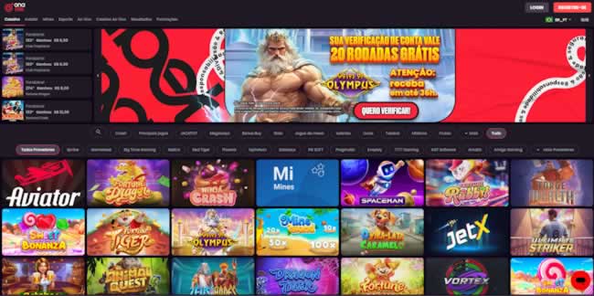 Aposta grátis no cadastro
